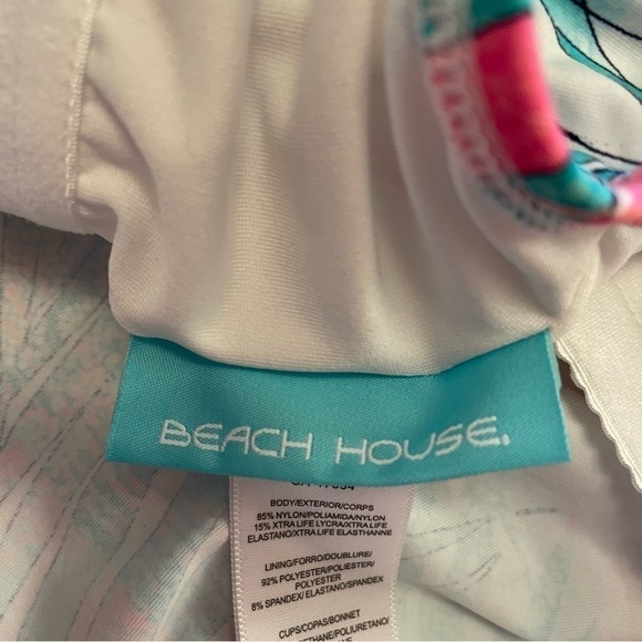 Beach House Swim Courtney Lace Up Tankini Top Size 14 - excellent Condition - Picture 15 of 15